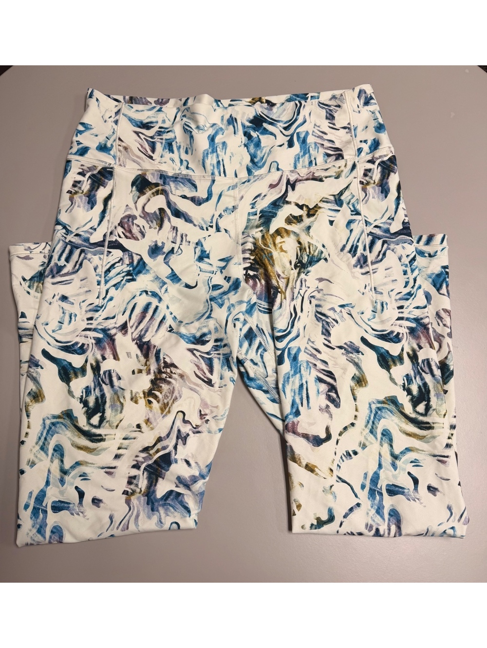 CALIA Women’s Abstract Floral High Rise Leggings XXL